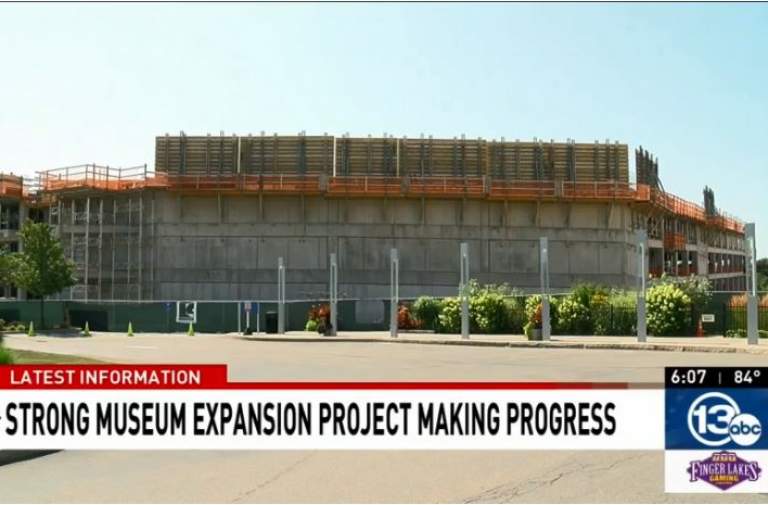 Strong Museum construction project making progress